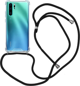 iMoshion Hoesje Geschikt voor Huawei P30 Pro Hoesje Met Koord - iMoshion Backcover met koord - Transparant