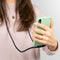 iMoshion Hoesje Geschikt voor Samsung Galaxy S20 FE Hoesje Met Koord - iMoshion Color Backcover met koord - Groen