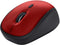 Trust Yvi+ - Draadloze muis - Stille knoppen - Rood