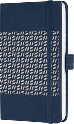 Sigel notitieboek Jolie - IMPRESS - A6 - hardcover - 174 pagina's - gelinieerd - 80 grams papier - Midnight Blue - SI-JN204