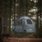 SoBuy OGS32-II-HG - Opblaasbare Camping Tent - Inclusief luchtmatras en slaapzak - Grijs 193x161cm