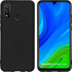 iMoshion Hoesje Geschikt voor Huawei P Smart (2020) Hoesje Siliconen - iMoshion Color Backcover - Zwart