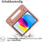 Accezz Kidsproof Backcover iPad 10.9 (2022) - Schokabsorberend - Handvat - Dusty Pink