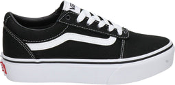 Vans Doheny Platform - Lage sneakers - Canvas - Zwart/Wit - Maat 38