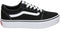 Vans Doheny Platform - Lage sneakers - Canvas - Zwart/Wit - Maat 38