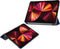 Just in Case iPad Pro 11 (2018 2020 2021) - Smart Tri-Fold Hoes - Auto-wake functie - Blauw