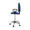 Piqueras y Crespo BFN05RP - Bureaustoel - Hoogteverstelbaar - Blauw