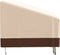 vidaXL - Tuinhoes - 3-zitsbank - 420D - 198x97x48/74 - cm - oxford - beige