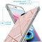 iMoshion Hoesje Geschikt voor iPhone 8 Plus / 7 Plus Hoesje Met Koord - iMoshion Design Hoesje met Koord - Goud / Roze / Pink Graphic