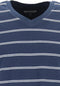 Schiesser Heren Shortama - Korte broek - V-hals - Donker blauw - M
