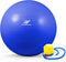 Rucanor Fitness Gymbal Met Handpomp 90 Cm Pvc Blauw