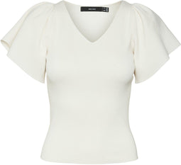 VERO MODA VMGINNY SS V-NECK PULLOVER NOOS - Dames Trui - Maat S
