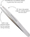 Tweezerman Slant Tweezer - Wenkbrauw Pincet - Professionele Precisie - RVS