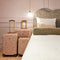 Princess Traveller Leopard - Reiskoffer - Hardcase - 76 cm - 107 liter - Crème/Taupe