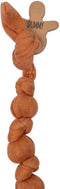 Snoozebaby - Baby Speenkoord - Biologisch katoen - Bruin Toffee Brown