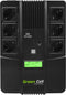 Green Cell AiO 800VA - UPS - 6 AC-uitgangen 480W - Zwart