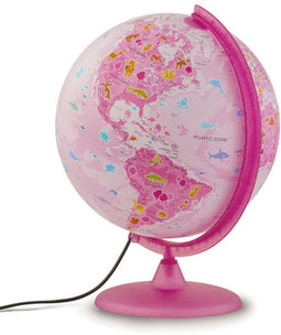 Atmosphere NR-0331IMIM-NL - Globe met verlichting - 30 cm - Roze