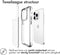 imoshion Hoesje Geschikt voor iPhone 14 Pro Max Hoesje Shockproof - imoshion Rugged Air Case - Transparant