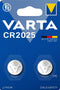 Varta CR2025 - Lithium knoopcel-batterij - 170mAh (2 stuks)