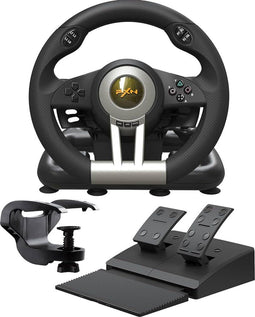 PXN V3 Pro - Race Stuur met Pedalen - 180 graden rotatie - Zwart
