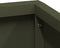 vidaXL - Plantenbak - Olijfgroen - 80x80x50 - cm - Koudgewalst - Staal