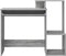 vidaXL - Bureau - Grijs - Sonoma - 106x40x88,5 - cm - Geperst - Hout