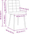 vidaXL - Eetkamerstoelen - 2 - st - fluweel - wijnrood
