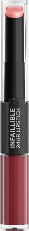 L'Oréal Paris Infaillible 24H Lipstick - Langhoudende 2-staps Lipstick met Vitamine E - 502 Red To Stay - Rood - 5.7ml