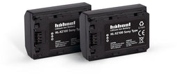 Hähnel HL-XZ100 - Li-Ion Accu voor Sony Alpha - 2000 mAh (2 stuks)