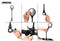 Arrow achteruitkijkspiegel - flexibele arm - Ø8.5x38cm - Zwart