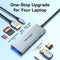 Vention TOPHB - Hub USB - 3x USB 3.2 - Zilver