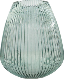 Point-Virgule - Vaas - Glas - Groen - Ø 24.5cm H 28cm