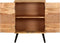 vidaXL - Dressoir - 57x34x75 - cm - massief - acaciahout