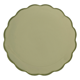 Urban Nature Culture Good Morning - Sculpted cake plate - Ø 17 CM - Lichtgroen