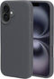 Mobiparts iPhone 16 - Silicone Cover - Soft-touch - Urban Grey