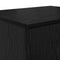 vidaXL - Zwart - Opbergrek - 118x41x40 - cm - van - Bewerkt - Hout