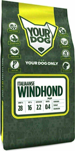 Yourdog Italiaanse windhond Rasspecifiek Puppy Hondenvoer 6kg | Hondenbrokken