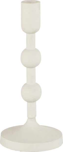 J-Line kandelaar Bollen - aluminium - wit - large