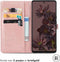 iMoshion Hoesje Geschikt voor Google Pixel 7 Hoesje Met Pasjeshouder - iMoshion Mandala Bookcase - Rosé Goud