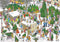 JvH - The Christmas Tree Market - 2000 puzzelstukjes - Multicolor