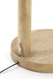 Light & Living Vloerlamp Xitta - Mangohout 135cm - Naturel (excl. kap)
