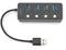Digitus DA-70247 - USB Hub - 4x USB 3.2 (Gen1, 5Gb/s) - Grijs