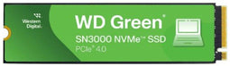 WD Green SN3000 - NVMe SSD - 2TB - PCIe Gen4 tot 5000 MB/s