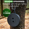 Travelhawk Opvouwbare Kruk - Ultralicht Aluminium Frame - Snel-vouwsysteem - Zwart met Zilver