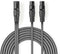 Nedis COTH15025GY15 - XLR audiokabel - 150 cm - Grijs