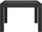 vidaXL - Tuintafel - 59x47x40 - cm - PP - antracietkleurig