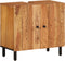vidaXL - Wastafelkast - 62x33x58 - cm - massief - acaciahout