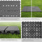 tectake® Tegulas - Terrastegels - Weerbestendig WPC - Houtlook - Antislip - Set van 22 (22 stuks)