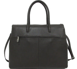 Gigi Fratelli Dames Leren Laptoptas 16-17 inch Romance Business ROM8007 Espresso