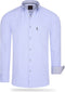 Cappuccino Italia - Stretch Overhemd - Regular Fit - Baby Blue - Maat XL